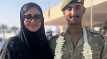 لحظات مؤثرة.. الفنانة هيفاء حسين تنهار بالبكاء خلال حفل تخرج ابنها العسكري